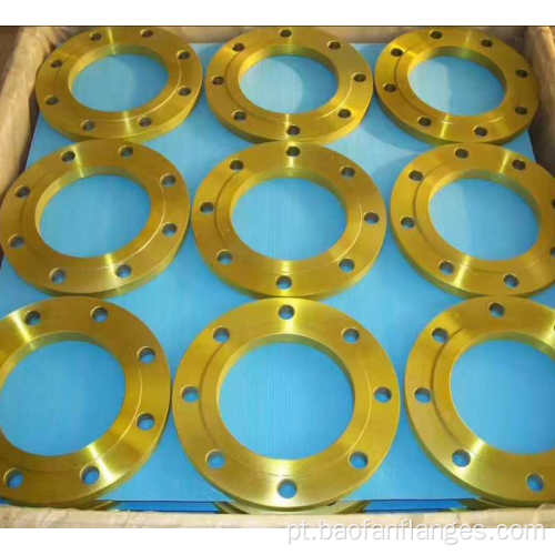 Aço carbono Flanges de Plat de aço de liga